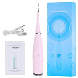 Dental Scaler  Electric Teeth Cleanner Tartar Cleanning Tool Tooth Stain Cleaner Dental Tooth Calculus Remover  Oral Hygiene