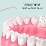 Oral Water Jet Portable oral irrigator Water Flosser Teeth Whitener Dental Cleaning Rechargeable 280ml water pick teeth cleaner