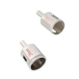 2 Pcs Hole Saw :1 Pcs 28Mm Tile Glass Ceramic Hole Saw Diamond Coated &amp; 1 Pcs 25Mm Glass Ceramic Tile Hole Saw Drill Bit Cutter
