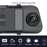10" 4G Android 8.1 Dashcam GPS Navigation ADAS Car Rearview mirror Camera Full HD 1080P Car Video Recorder DVR WiFi BT