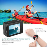 Outdoor Sports DV Camera Portable Pocket Camera 4K Waterproof 4G Anti-Shake WIFI Remote Control Sports Camera