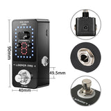 M-VAVE LOOPER PRO Guitar Loop Pedal 9 Loops Total 40 Minutes Recording Time Guitar Pedal Unlimited Overdubs with Tuner