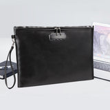 Fireproof Document Bag with Lock Money Safety Organizer Zipper Closure Storage Pouch Pocket for A4 Documents File