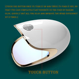 Quick Dry Touch Button Nail Lamp Mini Q6 6W 3LED UV Lamp Upgrade Nail Gel Dryer Type C Charging Professional Manicure Lamp 2021