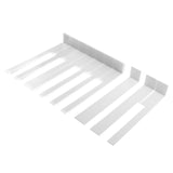 52pcs Piano Accessories Piano Keytop Repair Parts with White Color for Piano