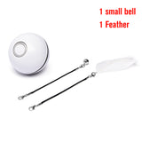Smart Interactive Cat Toy USB Rechargeable LED Light Rolling Flash Ball Toy Home Pet Dog Cat Interactive Laser Ball Light Toys