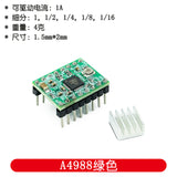 100pcs 3D Printer Parts Stepstick A4988 DRV8825 Stepper Motor Driver Module With Heatsink Reprap Ramps 1.4/1.5/1.6 Control Board