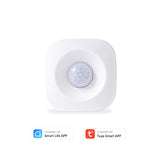 Wifi Motion Sensor Alarm Smart Human Body Induction PIR Sensor 16.4Ft 120-degree Detection Range APP Control Real-time Monitor