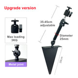 Bed Sofa Projector Stand No Punching Metal Holder Multi-angle Adjustable Projector Bracket for XGIMI h2 / XGIMI H3 Projector