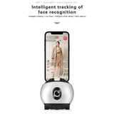 Smart Gimbal 360 Degree AI Intelligent Face Body Follow-Up Mobile Phone Stabilizer Selfie Stick Holder with Objects Tracking