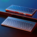 TC-JP10 Type-C Aluminum Alloy Keyboard Dock Docking Station, Splitter, Hub, Multi USB 3.0, HDMI Adapter, 10 in 1