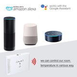 SASWG-04-WIFI Intelligent Gateway Compatible with WIFI Smart Thermostat Controller Receiver Water Floor Heating Voice Control
