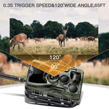 4G Hunting Trail Camera MMS 20MP 1080P telecamere Wireless per animali selvatici cellulari 0.3s telecamera di sorveglianza