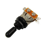 2 Pcs Metric 3 Way Short Straight Guitar Toggle Switch &amp; 1 Set Switch Covers Pickup Selector Plate Bracket Screw