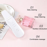 Handheld Ultrasonic Face Pore Blackhead Removal Cleaner Tool Skin Clean Tools Women MH88