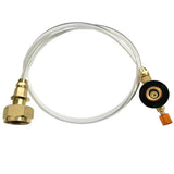 Russia Outdoor Gas Stove Camping Burner Propane Refill Bottle Gas Adapter LPG Flat Cylinder Tank Coupler Converter