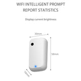 Tuya WiFi Light Sensor Intelligent Home Illumination Sensor Linkage Control Brightness Sensor Work with Tuya Device