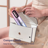 Mini Travel Hair Dryer Professional 3 in 1 Blow Dryer Styler with 3 Hairdryer Brush Comb for Salon Ionic Hair Blow Drier Secador
