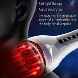 Multifunctional infrared heating micro electric five elements health care meridian brush massage body slimming brush scraping in