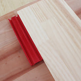 Woodworking 16/18/20mm Dog Hole Baffle Plate Planing Stop Board Workbench Aluminum Alloy Auxiliary T Track Clamp Saw Table Tools