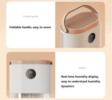 220V 2L Mini Electric Dehumidifier Household Portable Dehumidifier Air Dryer For Dedroom Bathroom