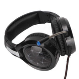 USB Wired Game Headset Noise Cancelling Stereo Headphone with Microphone LED Light for PS4 for PS5 for Xbox for PC