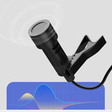 Lavalier Lapel Microphone,UHF Omnidirectional Recording Mic with Clip-On, Beltpack Transmitter for Interview Etc.