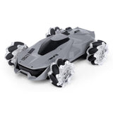 RC LED Remote Control Car Rechargeable Car Remote Control Roll Car Kids Robot RC Cars Toys