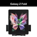 Fast Qi Wireless Car Charger 20W for Samsung Galaxy Fold Z 2 3 Flip iPhone 13 Pro Max Foldable Screen Ventilation Suction Mount
