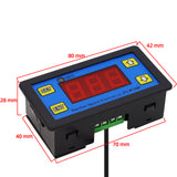 ZFX-W1308H Microcomputer Temperature Controller Thermostat Intelligent Time Controller Adjustable Electronic -55~120 ℃ 40% Off