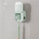 UV Toothbrush Holder Sterilizer Sanitizer Case with Fan Rechargeable Portable Travel Toothbrush Organizer Cover Household Trip