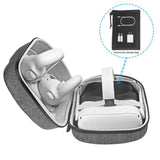 VR Accessories Hard EVA Travel Storage Bag For Oculus Quest 2 VR Headset Carrying Case Protective Storage Box For Oculus Quest2
