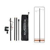 Sundick Portable Light Pole Tray Lightweight Stainless Steel Lamp Pole Tray Lamp Holder Bracket Camping Accessory