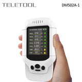 DM502 O3 Tester Air Quality Monitor Gas Analyzer Ozone Concentration Detector Formaldehyde TVOC PM Temperature Humidity Sensor