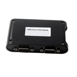4 Port RS232 to USB 2.0 Adapter USB Serial DB9 COM Converter Controller Card Support USB 2.0 HI-Speed