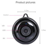 Home Security V380 Wireless Camera 1080p HD Wifi Network Home 360 ° Camera Mini Surveillance Portable View Panoramic S1K9