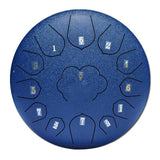 new 12 Inch Mini Drum 13 Tones Steel Tongue Drum Kit Tune C Empty Spirit Drum Percussion Hand Pan Drum Musical Instruments
