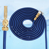 Portable High Pressure Water Gun Expandable Magic Flexible Garden Hose Watering Pipe Car Wash Spray Gun Brass Nozzle Sprinkler