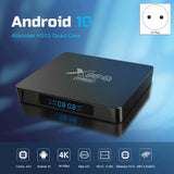 X96Q Pro Smart TV BOX Android 10 2.4G/5G Wifi Set Top Box Allwinner H313 4K Media Player H.265