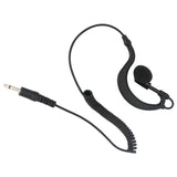 1PCS 1 Pin 3.5mm G Shape Headset For Walkie Talkie/Two Way Radio In Ear Stereo Wired Earphone For MP3 Smartphones