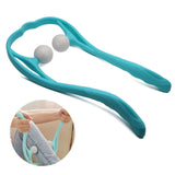 Pressure Point Therapy Neck Massage Tool Pressure Relieve Hand Roller Massage Neck Shoulder Dual Trigger Point Self Massager