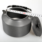 Outdoor 2L Tea Kettle Picnic Large Portable Teapot Coffee Maker Aluminum Alloy Camping Equipment Stove Accessories