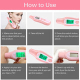 Skin Tester Analyzer Cordless & Portable Facial Moisture Monitor Skin Care Device for Beauty Salon Spa Home Travel