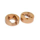 2PCS Brass Counterweight Balance Weight for YK4101PRO YK4102 YK4103 YK4082 YiKong RC Crawler Car Upgrade Parts