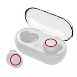 Y50 TWS Bluetooth 5.0 Earphones 450MA Charging Box Wireless  Handsfree Earphones Sports Waterproof Earbuds Headsets With Mic