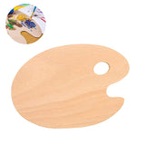 Wood Painting Palette Smooth Tray Palette Art Supplies Artist Oil Palette  Art Pallet for Painting Painting accessories