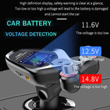 2021  FM Modulator Transmitter Bluetooth 5.0 FM Radio QC3.0 USB Car Charger Handsfree Car Kit Wireless Aux Audio FM Transmiter