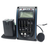 LC-5 5 Bands Acoustic Guitar Pickup EQ Preamp LCD Tuner Piezo Pickup Equalizer System with Microphone