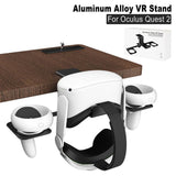 Dedicated Vr Wireless Glasses Storage Hanger Hook Organizer Stand Table-side Aluminum Alloy Bracket Compatible For Oculus Quest2