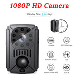 Sports Camera Back Clip Photography Dv Intelligent Camera Pir Hd Conference Recorder 11h Battery Life
